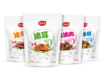 鄭州生態肉包裝袋子設計